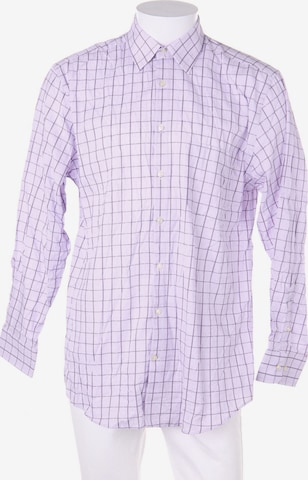 A.W.Dunmore Button Up Shirt in L in Purple: front