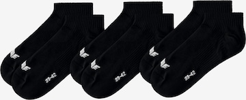 ERIMA Athletic Socks in Black: front