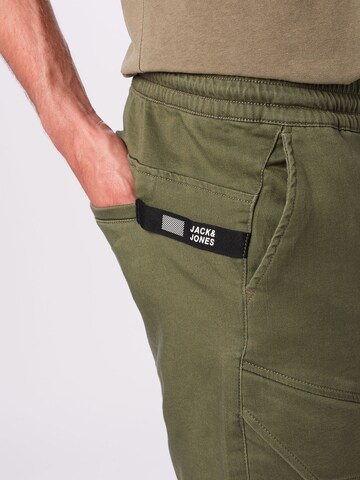 JACK & JONES Regular Cargo Pants 'Gus' in Green