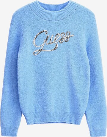 GUESS Trui in Blauw: voorkant