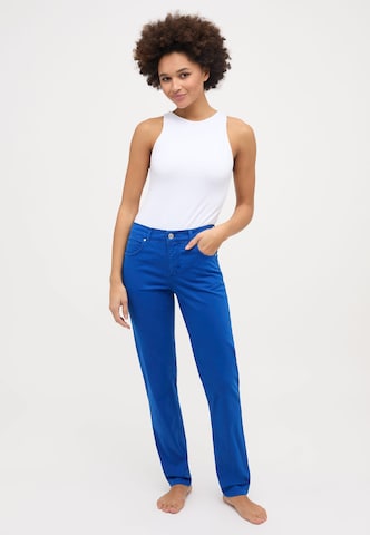 Angels Regular Straight-Leg Jeans in Blau