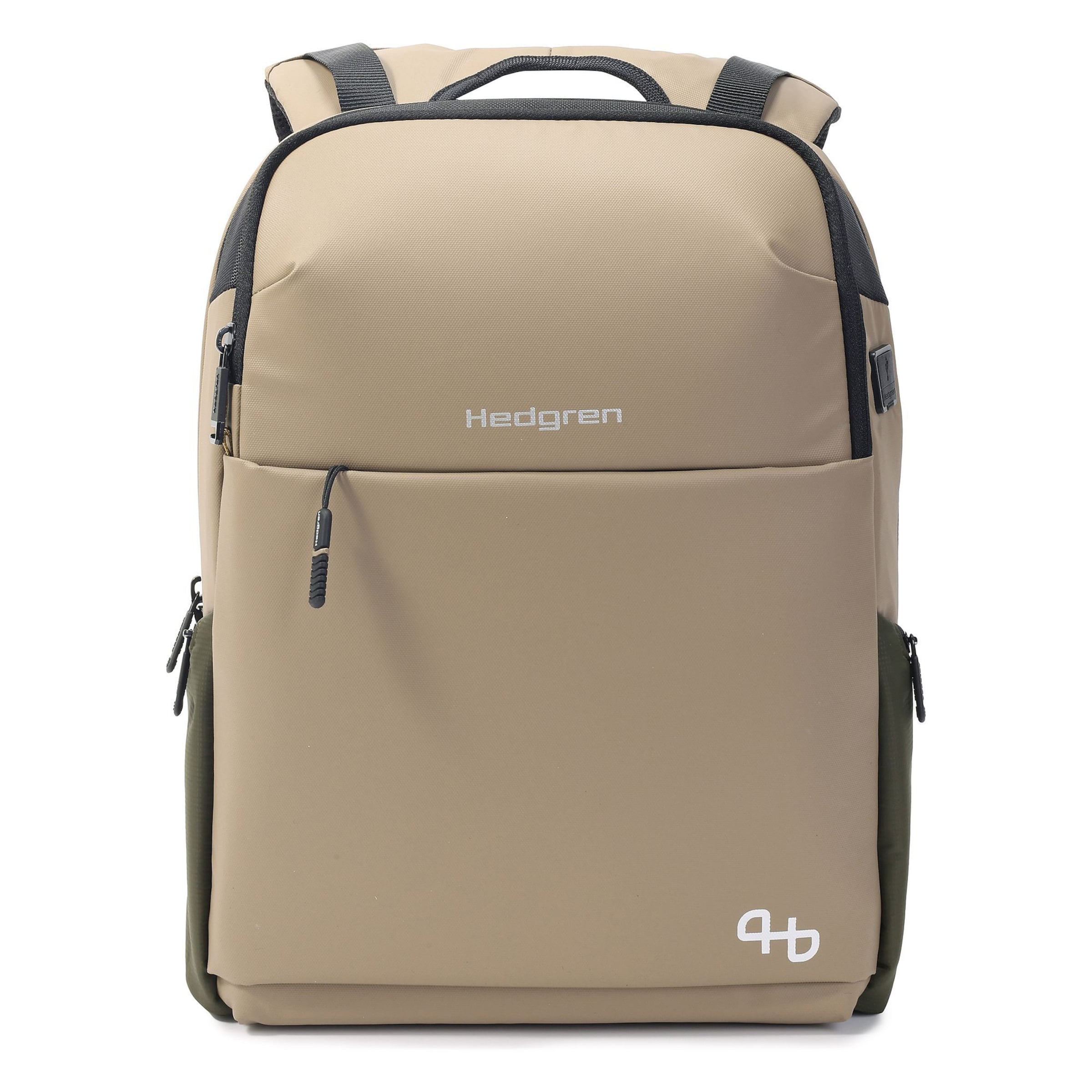 Sac à dos 'Commute' Hedgren en beige : devant