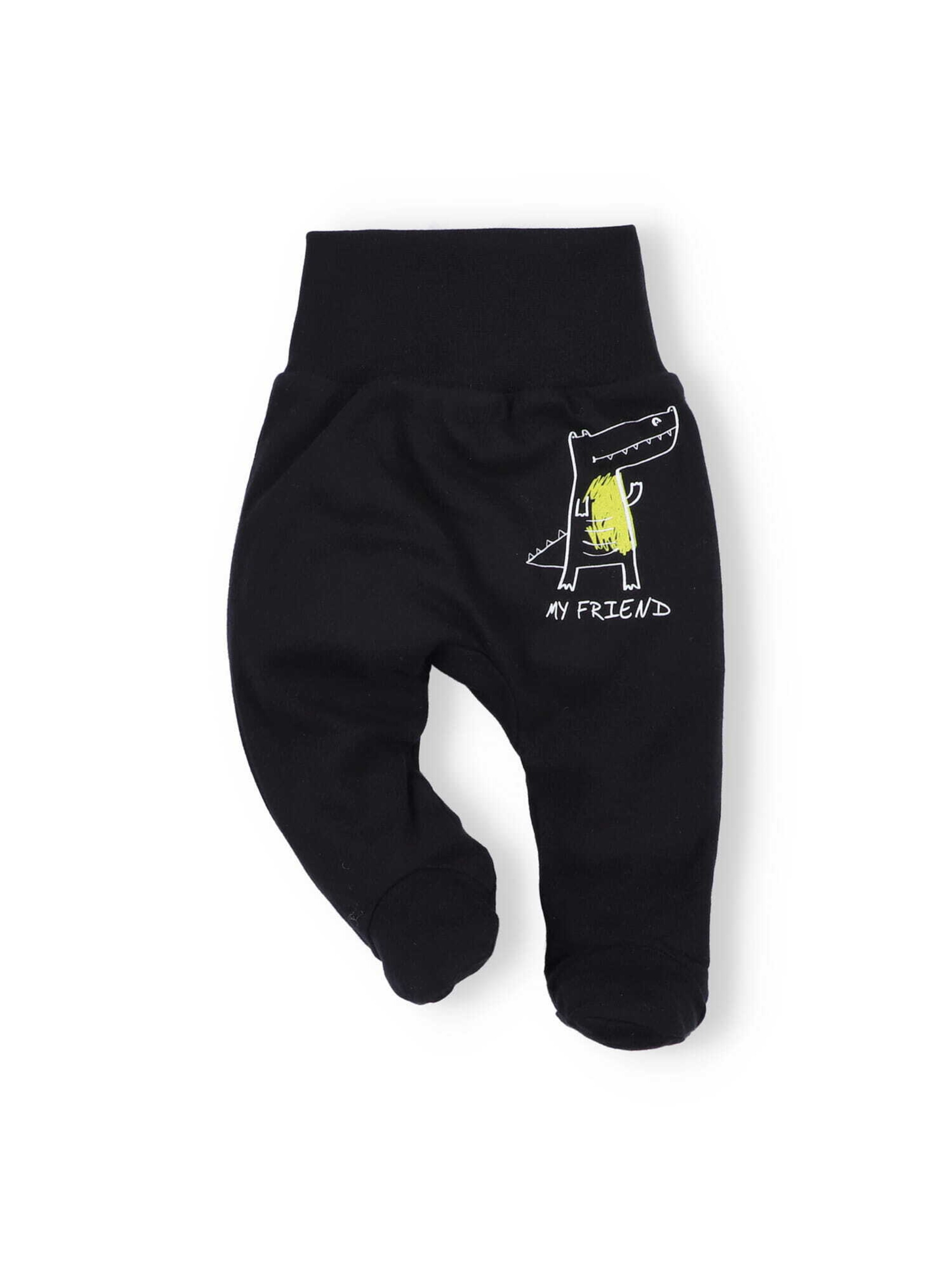 NINI Regular Pants in Black: front