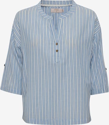 Camicia da donna 'Anja' di Cream in blu: frontale