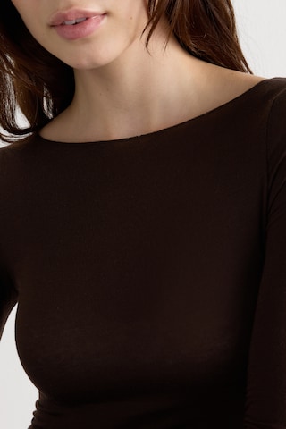 INTIMISSIMI Shirt 'Ultralight' in Brown