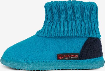 GIESSWEIN Slippers 'Kramsach' in Blue: front