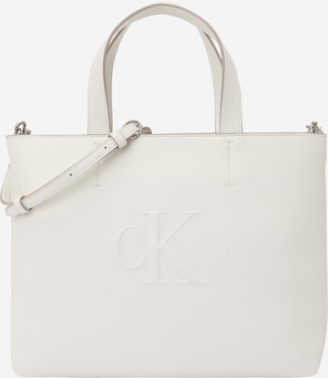 Calvin Klein Jeans Käsilaukku värissä valkoinen: etupuoli