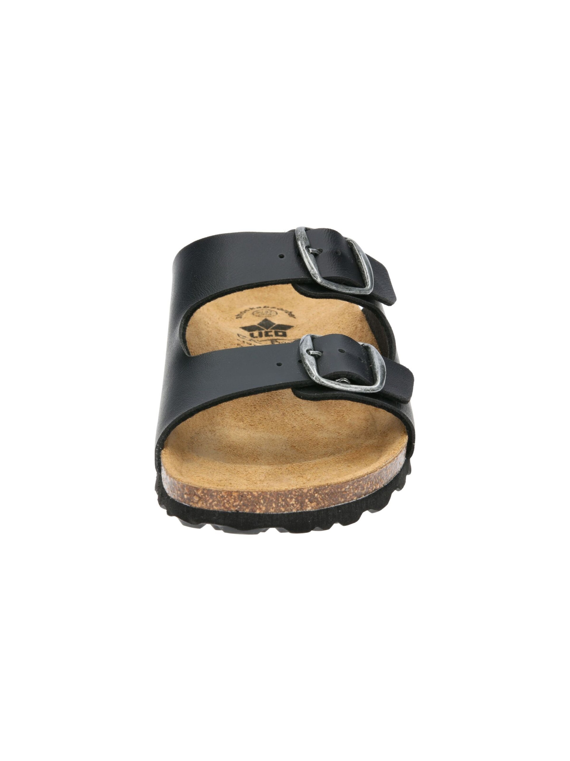 LICO Pantolette 'Bioline' in Schwarz