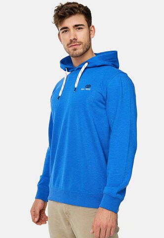 INDICODE JEANS Sweatshirt in Blue
