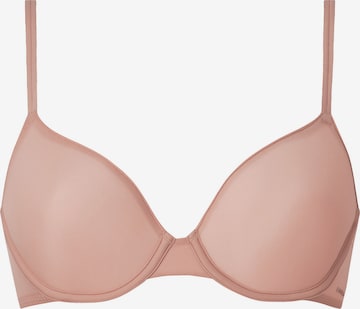 Calvin Klein Underwear Бюстгальтер под футболку Бюстгальтер 'Marquisette' в Ярко-розовый: спереди