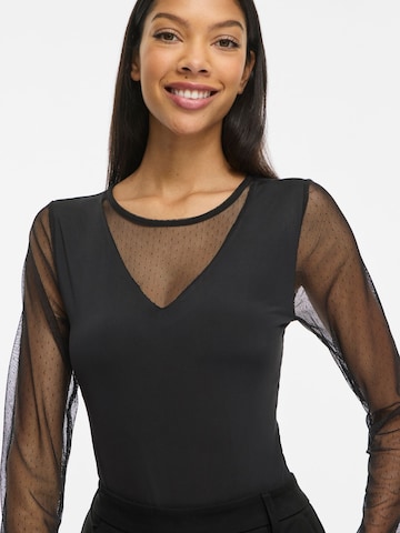 VILA - Body camiseta 'VILeoa' en negro
