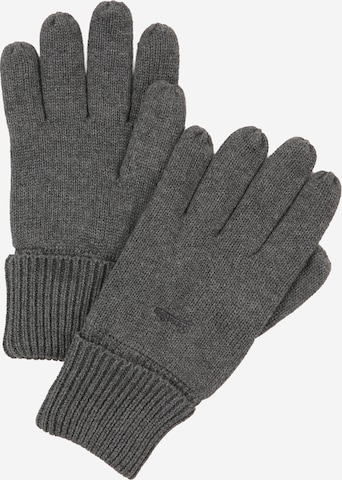 pilka Superdry Pirštuotos pirštinės: priekis
