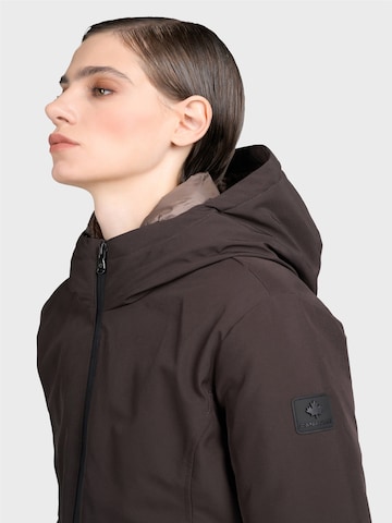 Canadian Classics Zimní parka ' YORKTON ' – hnědá: boční strana