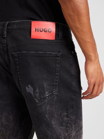 HUGO Regular Jeans in Grau