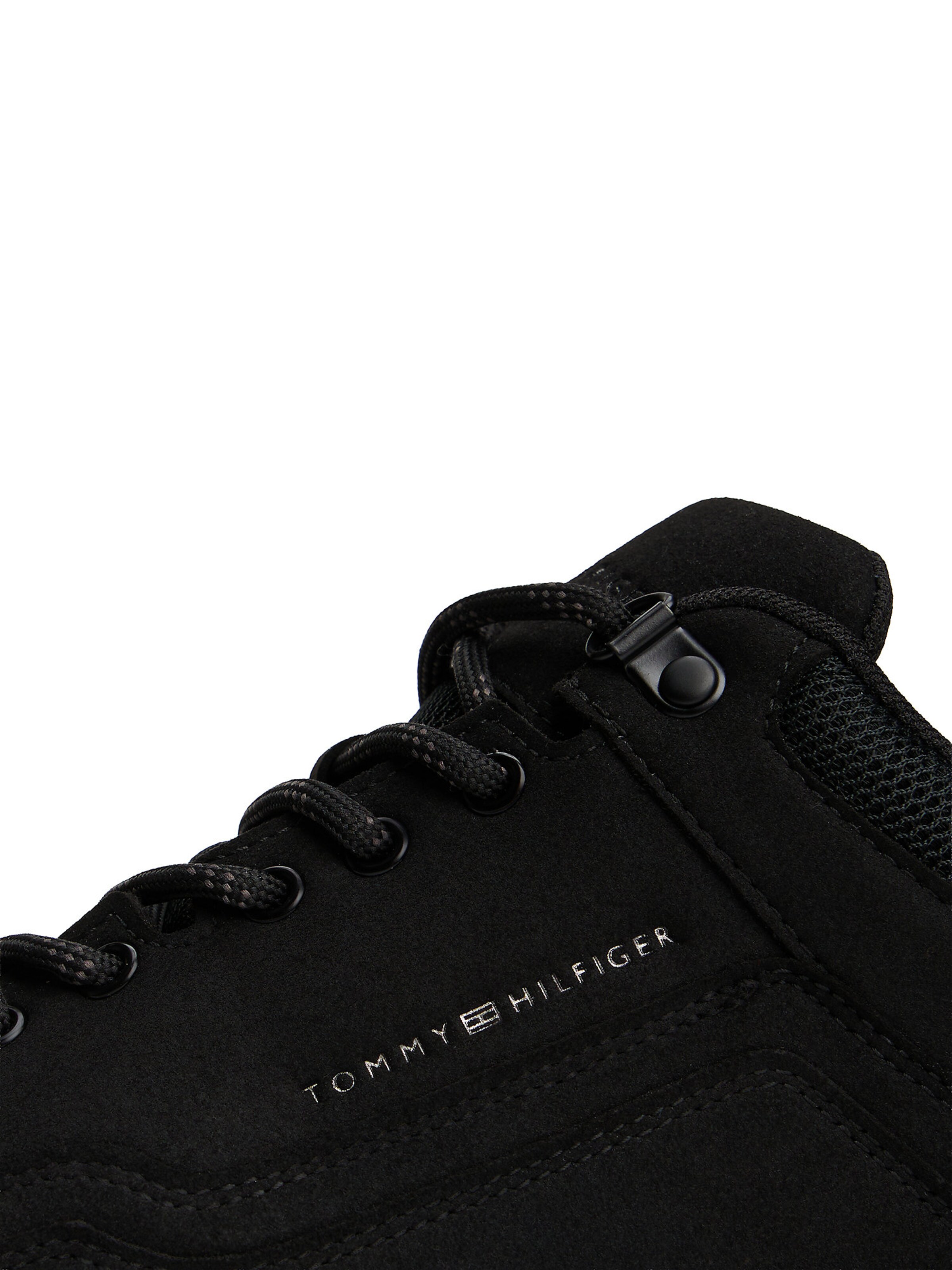 TOMMY HILFIGER Nizke superge | črna barva