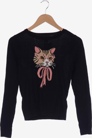 Monki Langarmshirt XS in Schwarz: predná strana