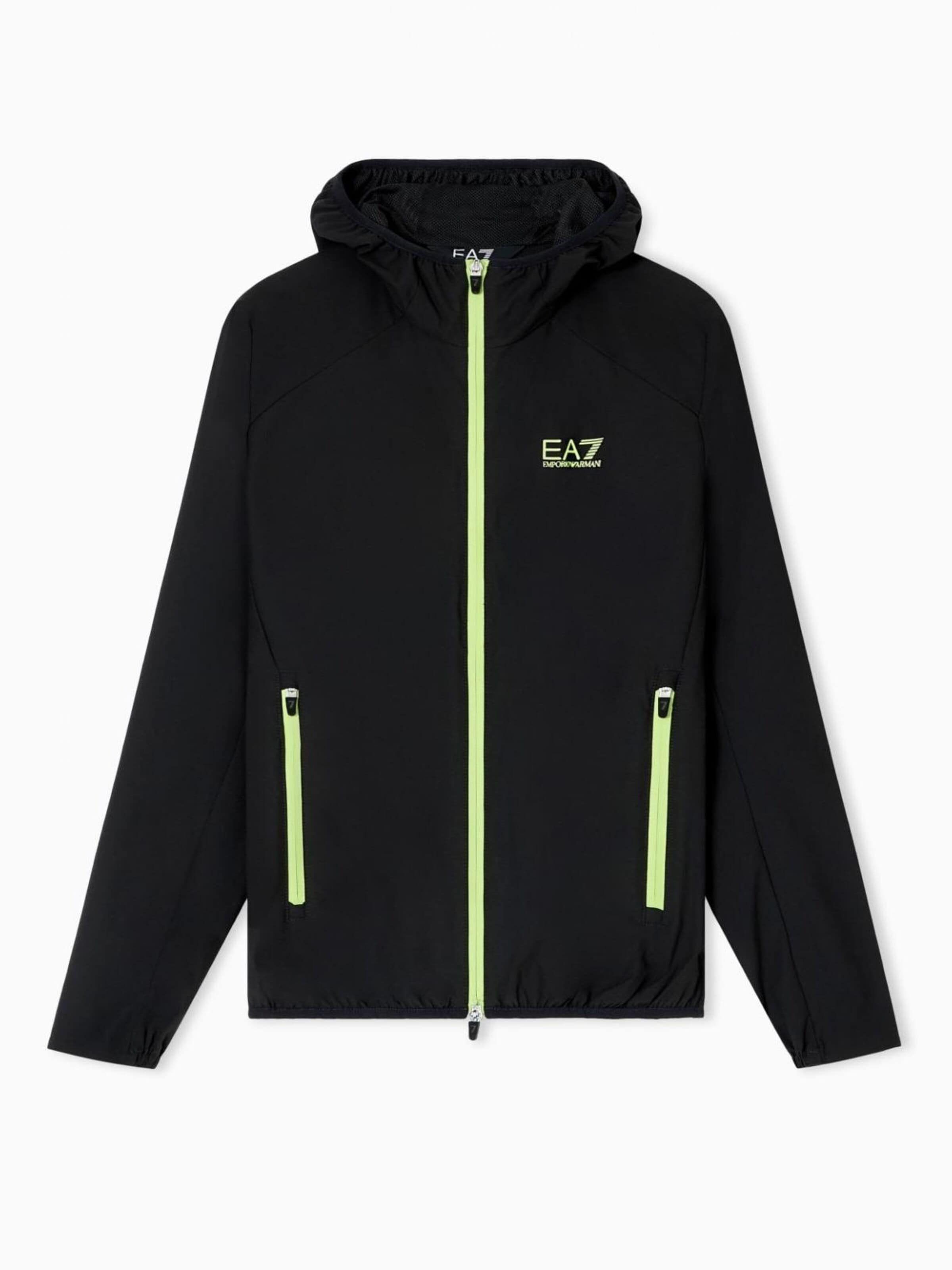 Emporio Armani Between-season jacket in Black: front