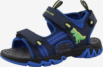 Chaussures ouvertes TOM TAILOR en bleu : devant