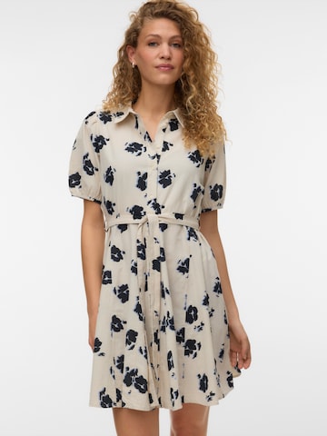 VERO MODA Blusekjole 'VMDICTHE' i beige: forside