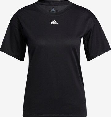 ADIDAS SPORTSWEAR Performance Shirt in Black: front