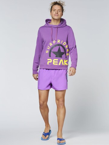 CHIEMSEE Sweatshirt 'Surf Riders Peak' in Lila