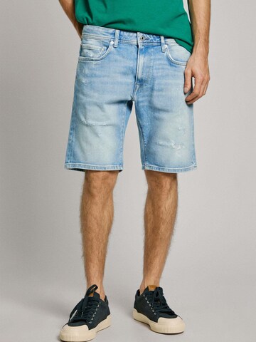 Pepe Jeans Regular Jeans 'STANLEY' in Blau: Vorderseite