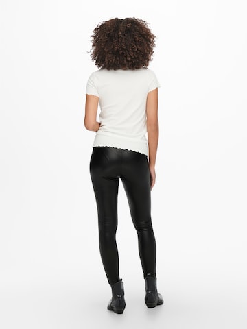 Only Maternity - Skinny Leggings 'Hanna' en negro