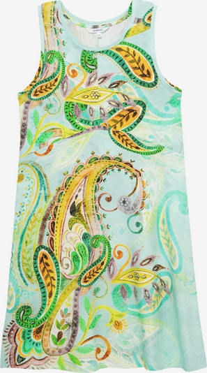 Abito 'VEST IVY' Desigual di colore blu chiaro / giallo / verde / giada / arancione, Visualizzazione prodotti