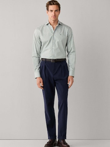 Hackett London Comfort fit Button Up Shirt in Green
