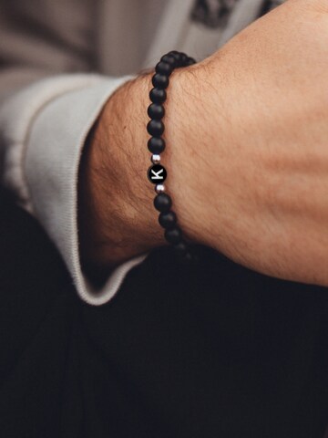 GOOD.designs Perlenarmband in Schwarz