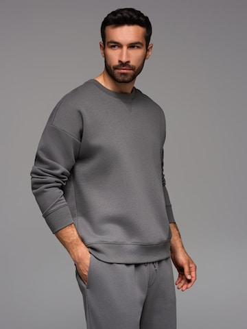 Ombre Sweatshirt i grå