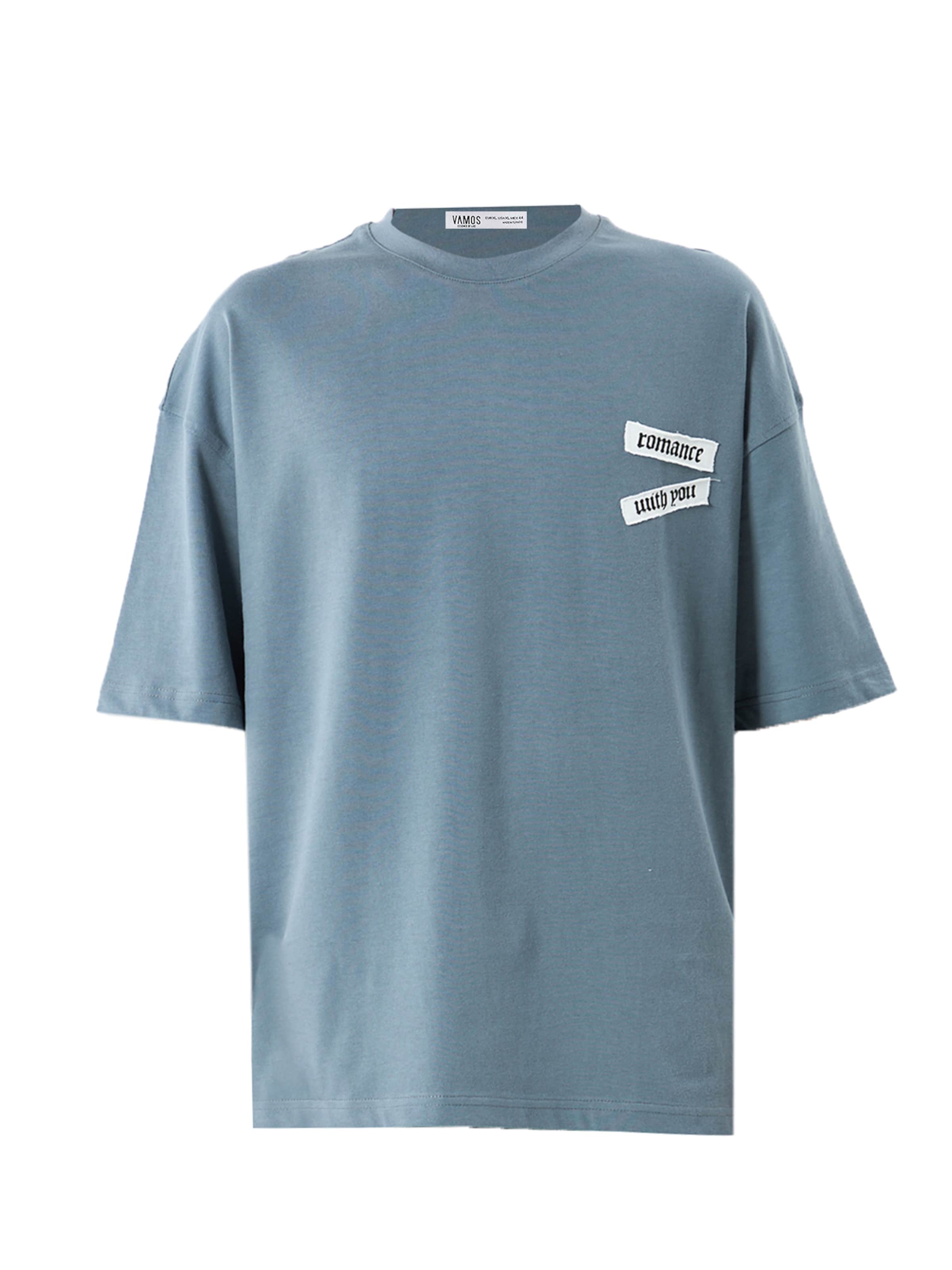 VAMOS CLO Футболка в Синий: спереди