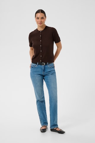 Kaffe Вязаная кофта в Коричневый