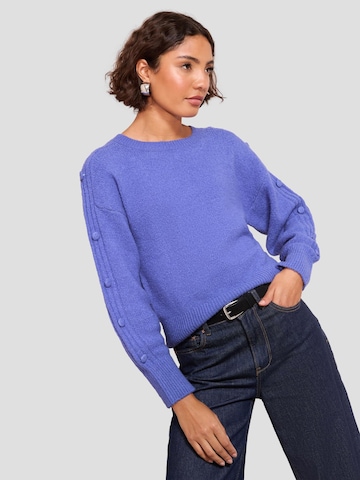 Friends Like These Sweater in Blue: front