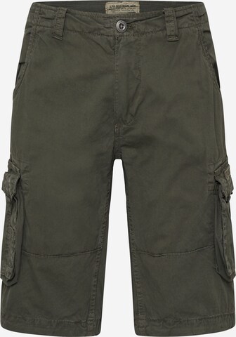 Pantaloni cargo 'Jet' di ALPHA INDUSTRIES in grigio: frontale