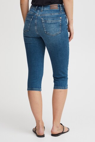 PULZ Jeans Skinny Farkkuleggingsit 'Tenna' värissä sininen
