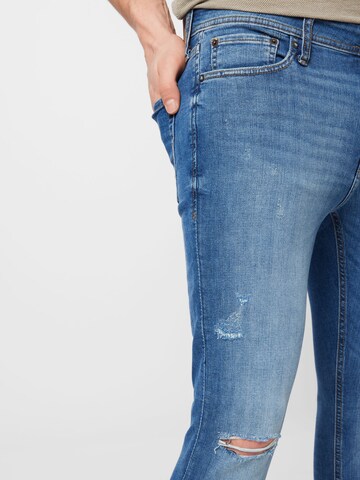 Skinny Jean 'Pete' JACK & JONES en bleu