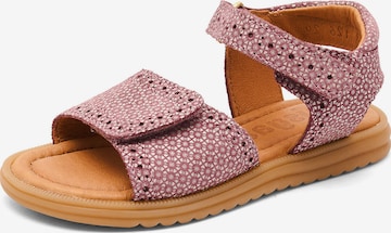 BISGAARD Sandały 'Andrea' w kolorze fioletowy: przód