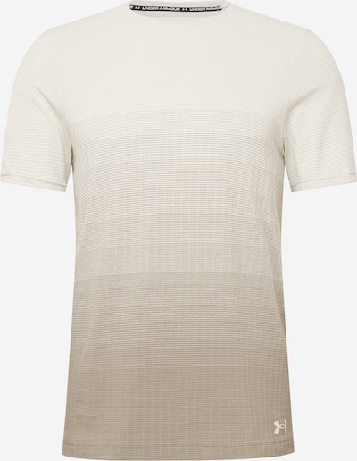 UNDER ARMOUR Performance Shirt 'Seamless Lux' in Beige / Grey, Item view