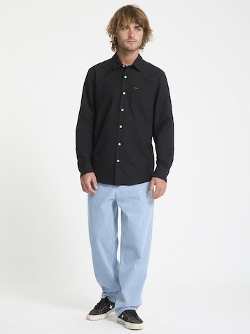 Volcom Regular fit Button Up Shirt in Black