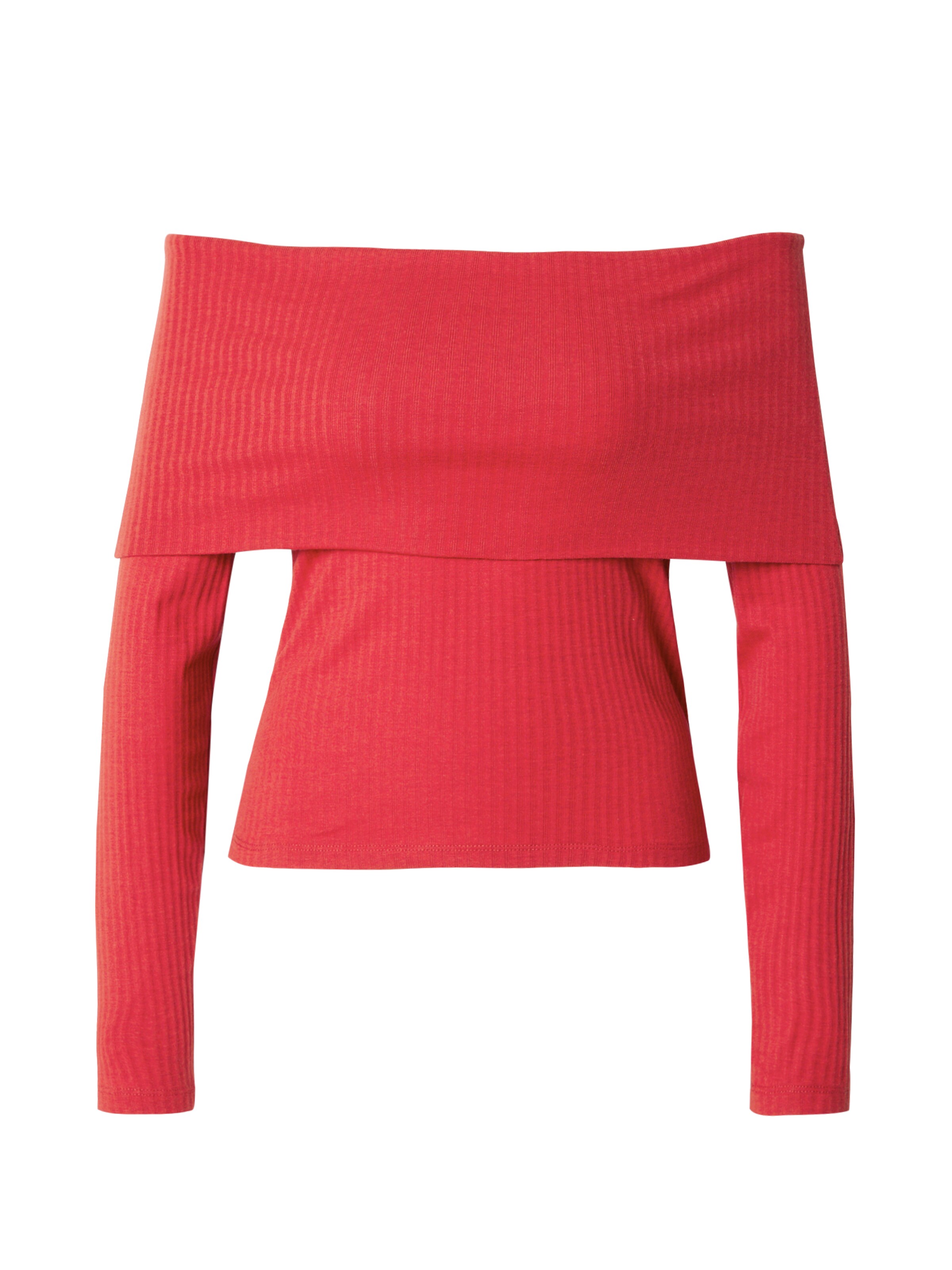 PIECES Shirt 'PCLAYA' in Red: front