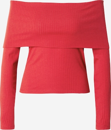 PIECES Shirt 'PCLAYA' in Rood: voorkant