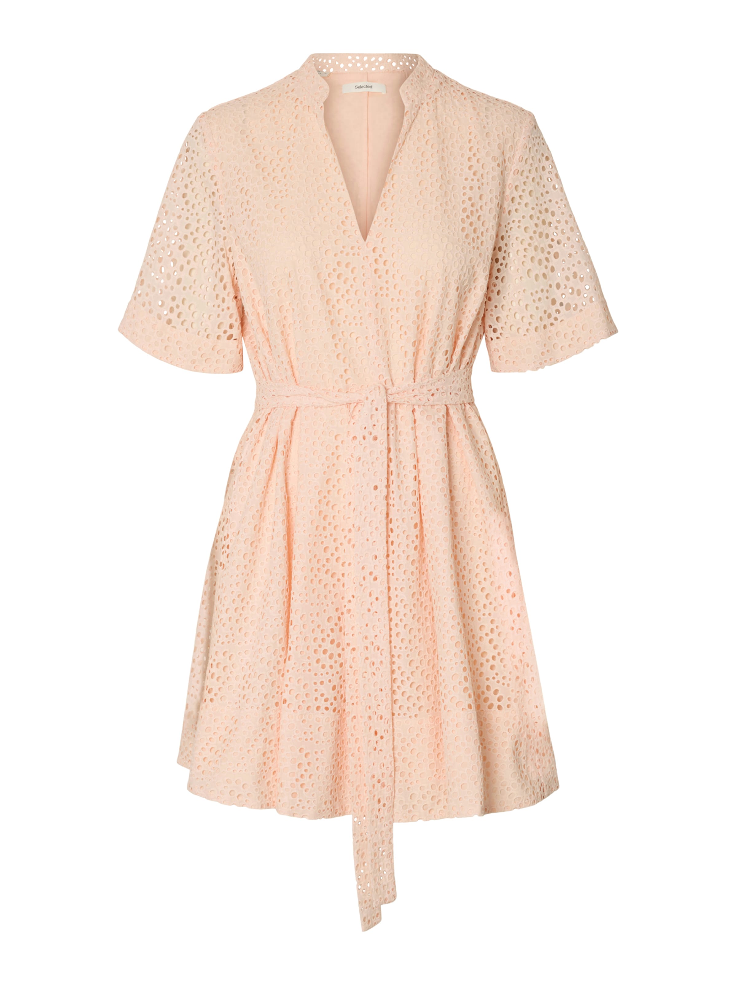 SELECTED FEMME Jurk 'SLFLAERKE' in Roze: voorkant