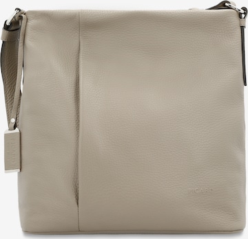 Picard Shoulder Bag 'Pure' in Grey: front