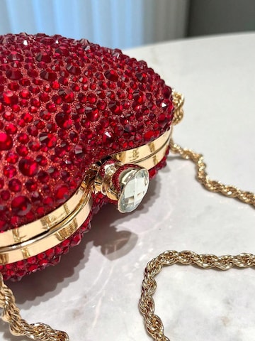 Tomshop24-7 Clutch 'Herz' in Red