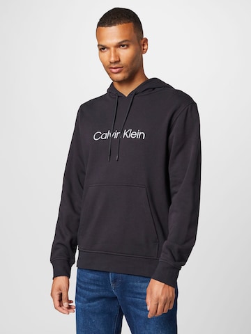 Calvin Klein Sport قميص رياضي بلون أسود: الأمام