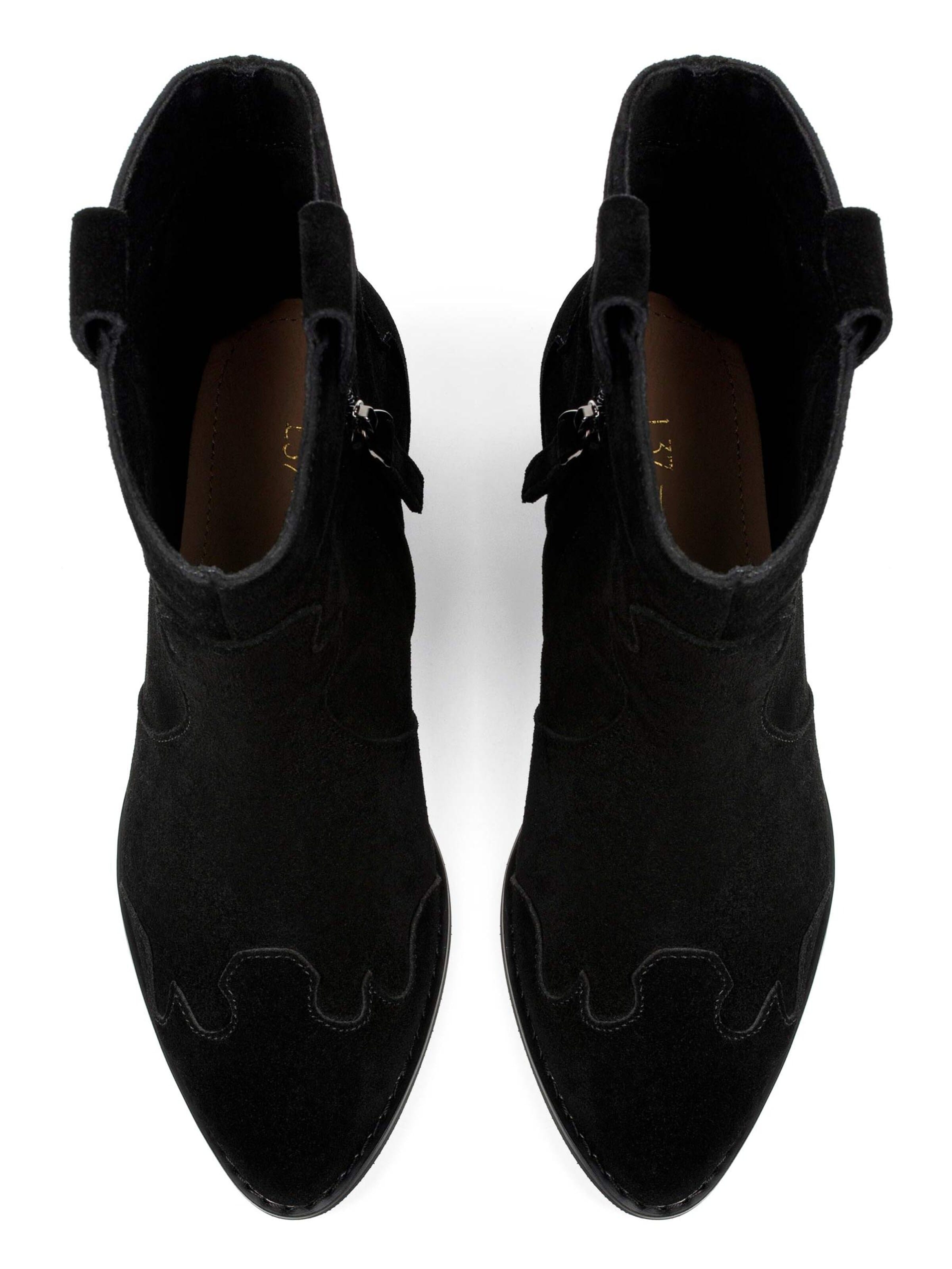 Bottines 'WALK BETWEEN STARS' L37 HANDMADE SHOES en noir