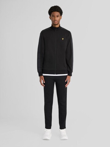 Lyle & Scott Sportjas in Zwart: voorkant