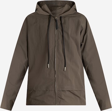 Veste de survêtement DARK LABEL en gris : devant