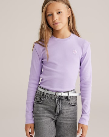 WE Fashion Tričko – fialová